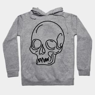 Cartoony skull Hoodie